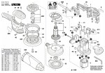 Bosch 3 601 C7B 101 Gex 125-150 Ave Random Orbital Sander 230 V / Eu Spare Parts